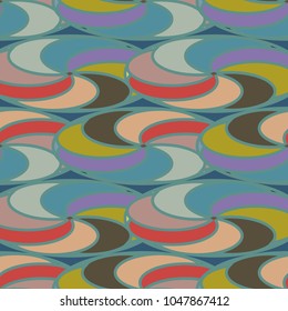 Abstract color seamless pattern for new background.