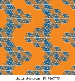 Abstract color seamless pattern for new background.