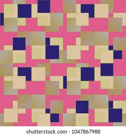 Abstract color seamless pattern for new background.