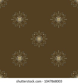 Abstract color seamless pattern for new background.