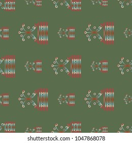 Abstract color seamless pattern for new background.