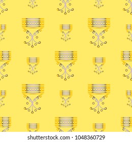 Abstract color seamless pattern for new background.