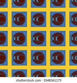 Abstract color seamless pattern for new background.