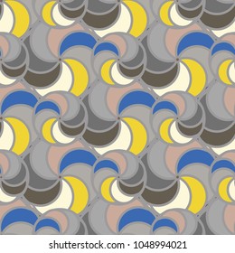 Abstract color seamless pattern for new background.