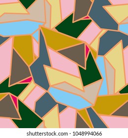 Abstract color seamless pattern for new background.