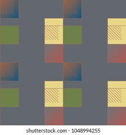 Abstract color seamless pattern for new background.