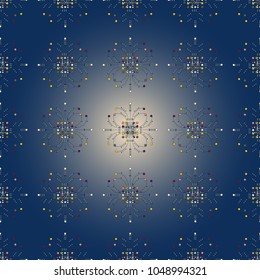 Abstract color seamless pattern for new background.