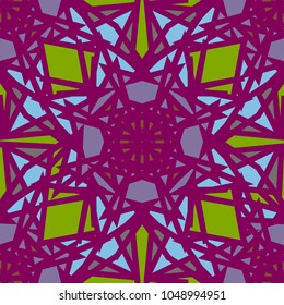 Abstract color seamless pattern for new background.