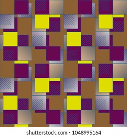Abstract color seamless pattern for new background.