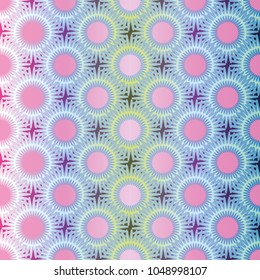 Abstract color seamless pattern for new background.