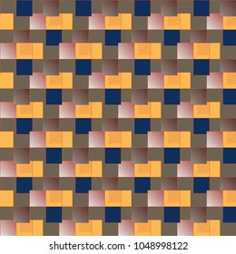 Abstract color seamless pattern for new background.