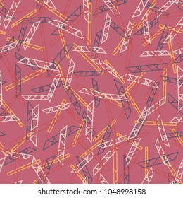 Abstract color seamless pattern for new background.