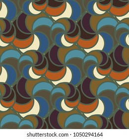 Abstract color seamless pattern for new background.