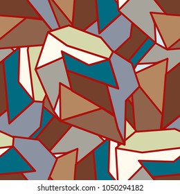 Abstract color seamless pattern for new background.