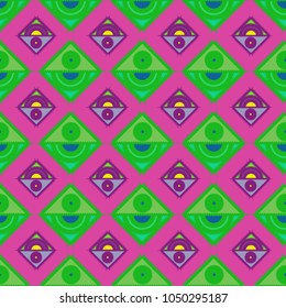Abstract color seamless pattern for new background.