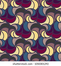 Abstract color seamless pattern for new background.
