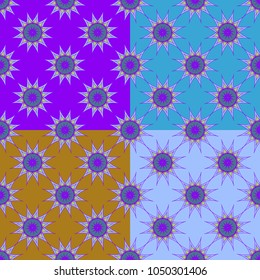 Abstract color seamless pattern for new background.