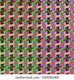 Abstract color seamless pattern for new background.