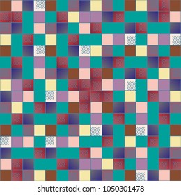 Abstract color seamless pattern for new background.