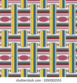 Abstract color seamless pattern for new background.