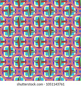 Abstract color seamless pattern for new background.