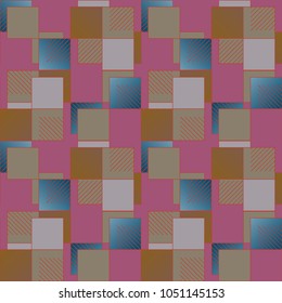 Abstract color seamless pattern for new background.
