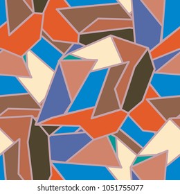Abstract color seamless pattern for new background.