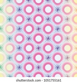Abstract color seamless pattern for new background.