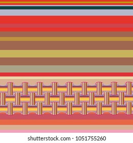 Abstract color seamless pattern for new background.