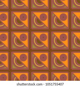 Abstract color seamless pattern for new background.