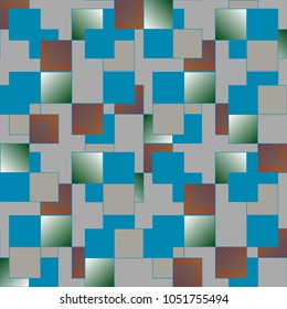 Abstract color seamless pattern for new background.