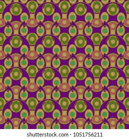 Abstract color seamless pattern for new background.