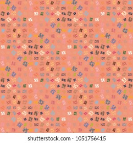 Abstract color seamless pattern for new background.