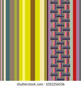 Abstract color seamless pattern for new background.
