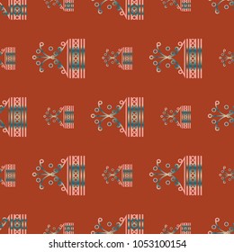 Abstract color seamless pattern for new background.