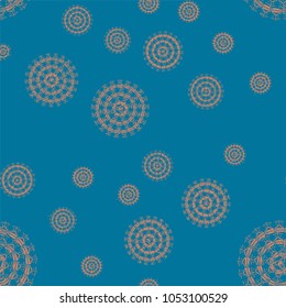 Abstract color seamless pattern for new background.