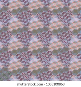 Abstract color seamless pattern for new background.