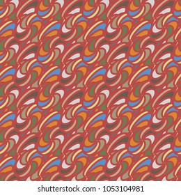 Abstract color seamless pattern for new background.