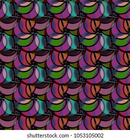 Abstract color seamless pattern for new background.