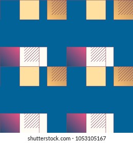 Abstract color seamless pattern for new background.