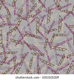 Abstract color seamless pattern for new background.
