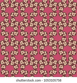 Abstract color seamless pattern for new background.