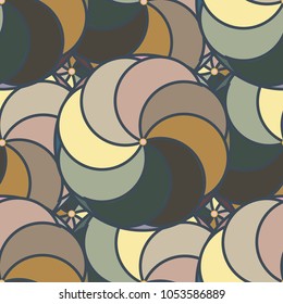 Abstract color seamless pattern for new background.