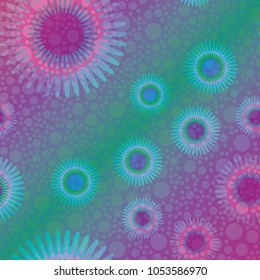 Abstract color seamless pattern for new background.