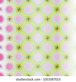 Abstract color seamless pattern for new background.