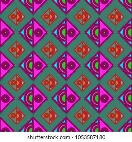 Abstract color seamless pattern for new background.