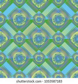 Abstract color seamless pattern for new background.