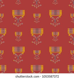 Abstract color seamless pattern for new background.