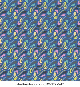 Abstract color seamless pattern for new background.