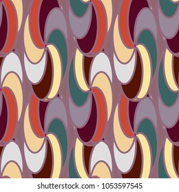 Abstract color seamless pattern for new background.